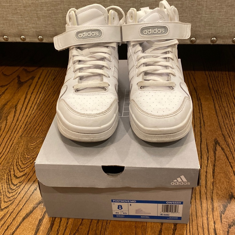 Adidas Postmove Mid high top sneaker- Size: 8